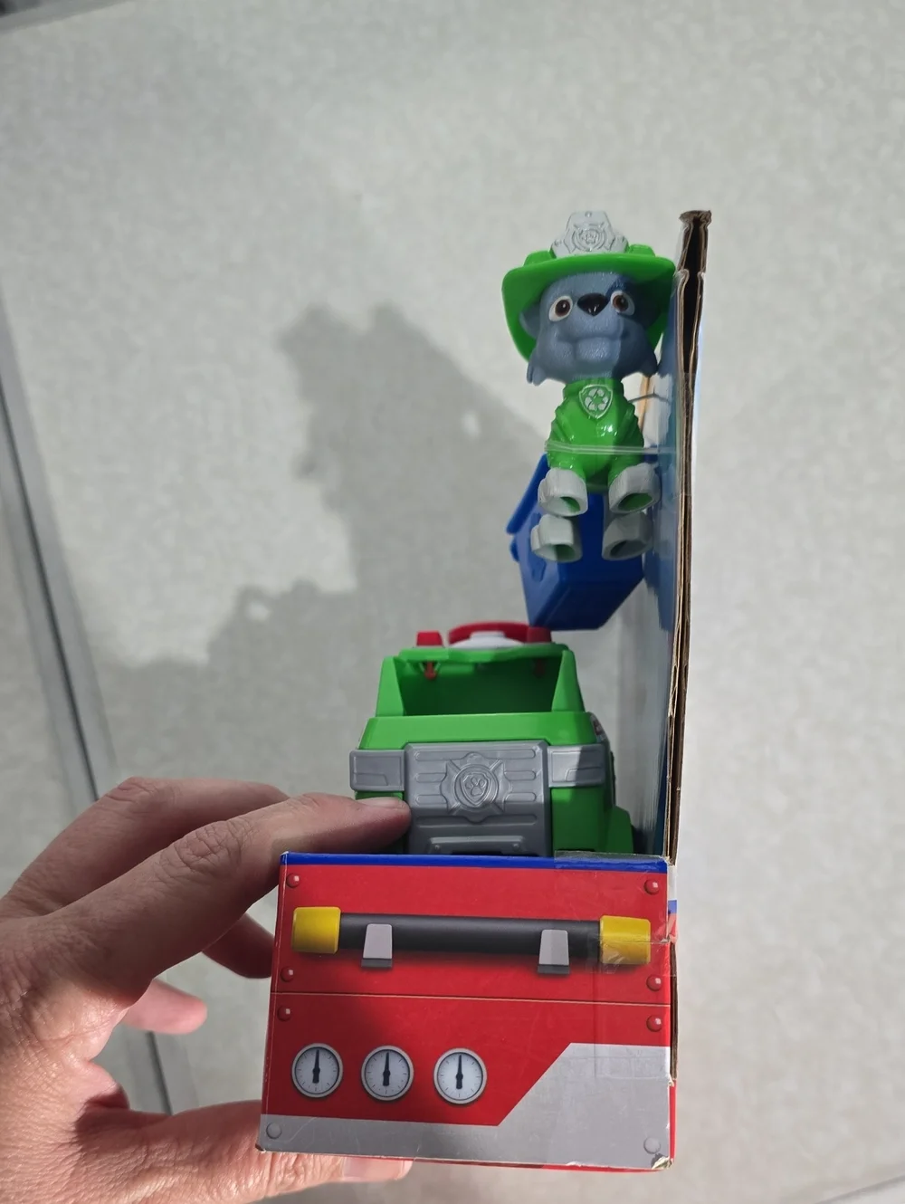 PAW Patrol Rocky Fire Rescue Tanker Truck - Green NWT